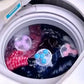 BUY 2 GET 3 FREE! 🚿 Floating Hair Filter Mesh - Catches Hair/Lint in Washers/Sinks/Tubs, Prevents Clogs & Easy to Clean 🐾📦