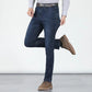 👖 50% OFF NOW! 💥 Men's Elastic High Waist Straight Leg Jeans – Stretch cotton & breathable – Classic fit, perfect for daily wear or casual office – comfortable and stylish ✨
