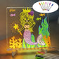 🎨 BUY 3 GET 1 FREE! ✨ Luminous LED Drawing Board for Kids – Includes 7 colour pens & foldable stand – Perfect for creative fun & learning at home 🖍️