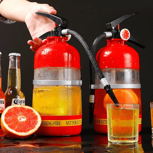 🍻 50% OFF NOW! 🧯 Fire Extinguisher Beer Tub – 2L Capacity, Hand-Press Dispenser & Unique Design, Perfect for Football Parties & Garden Gatherings 🏆
