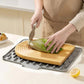 🍽️ 50% OFF NOW! ✨ No-Spill Silicone Worktop Saver - Heat-Resistant & Non-Slip Drying Mat with Drainage Groove 💧🧽
