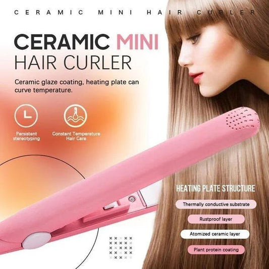 💇‍♀️ 50% OFF NOW! ⚡ 2-in-1 Ceramic Curling Iron – 30-Second Heat, Smart Control & Anti-Frizz Design ✨