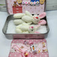 🐰 50% OFF NOW! 🎁 Bunny Mummy Tiny Plush Pocket Tin – Adorable Gift Box, Collectible & Perfect for Easter 🐣