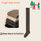 🧦 50% OFF NOW! 🎉 Women's Thigh High Socks – Non-Slip Silicone, Soft Cotton & Fashionable Design 📦