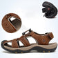 👟 50% OFF NOW! 🔥 Men's Genuine Leather Beach Shoes – Anti-slip & breathable – 16K+ sold – perfect for summer, seaside or casual walks 🏖️🦶✨