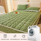 🛏️ 50% OFF! 🎁 WARM FITTED BED SHEET - Brushed Flannel & Deep Pocket, Non-Slip Corners for All-Season Comfort ❄️🛌
