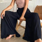 👖 50% OFF NOW! 🔥 Solid-Color Wide-Leg High-Waisted Pants – Flowy, flattering & perfect for summer – breezy and versatile ✨
