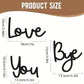 🪵 BUY 2 GET 1 FREE! 💖 Wooden Wall Hanging Sign Decoration – Rustic Design, Durable Wood & Perfect for Home, Entryway & Living Room 🏠