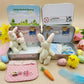 🐰 50% OFF NOW! 🎁 Bunny Mummy Tiny Plush Pocket Tin – Adorable Gift Box, Collectible & Perfect for Easter 🐣