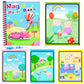 🧠 BUY 1 GET 1 FREE! ✨ Magic Water Book - Reusable Coloring with Invisible Patterns Revealed by Water Pen for Endless Educational Fun 🎨📚