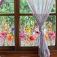 💐 50% OFF NOW! 🖼️ Colorful Floral Bouquet Window Sticker – Vibrant design, easy peel & removable – Perfect for home, cafe & spring decor ✨