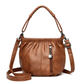 👜 60% OFF NOW & FREE SHIPPING! 💼 Pleated Bucket Leather Handbag – Soft Material, Adjustable Strap & Chic Casual Style ✨