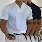 👕 60% OFF NOW! 💎 Men's Gentleman Business Short Sleeve V-Neck T-Shirt – Breathable Cotton Blend, Classic Fit & Available Up to 5XL ✨