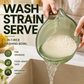 🍚 Save 50%! 🥣 Fine Mesh Rice Colander – With handle & no grain loss ✨