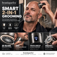 🪒 60% OFF! ⚡ 2-in-1 Smart Head Shaver – Beard trimmer, rinsable & digital display ✨
