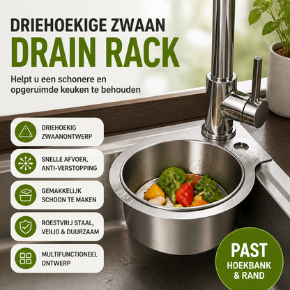 🦢 Save 50%! 🚰 Swan Sink Strainer – Stainless steel & stylish drain protection ✨