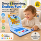 💻 50% OFF NOW! 🎁 Interactive Simulation Toy Laptop – Scrolling screen, music & tactile buttons – Boosts motor skills & hand‑eye coordination 🖥️✨