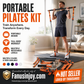 🧘‍♀️ 50% OFF NOW! 🏋️ Portable Pilates Bar Kit with 6 Resistance Bands – Lightweight, versatile & home-friendly – Tone & strengthen anywhere, anytime 💪