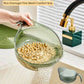 🧺 50% OFF NOW! 🍋 Multi-functional Clear Draining Basket – Hangs on sink, collapsible & quick-dry – Holds fruits, veggies or utensils – space-saving kitchen helper ✨🚰
