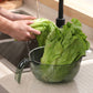 🧺 50% OFF NOW! 🍋 Multi-functional Clear Draining Basket – Hangs on sink, collapsible & quick-dry – Holds fruits, veggies or utensils – space-saving kitchen helper ✨🚰