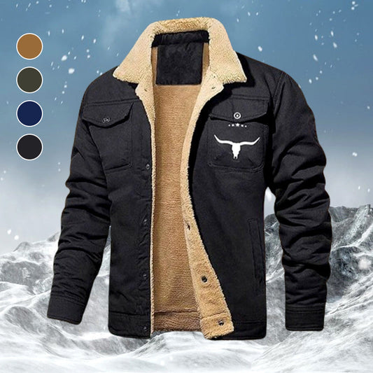 🧥 69% OFF NOW! 🔥 Men's Retro Warm Jacket - Classic Design & Cozy, Perfect for Winter Style 🚚 FREE SHIPPING ✨