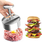 🍔 Save 50%! 🔪 Manual Meat Press – 304 steel, non-stick & dishwasher-safe ✨