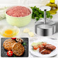 🍔 Save 50%! 🔪 Manual Meat Press – 304 steel, non-stick & dishwasher-safe ✨
