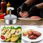 🍔 Save 50%! 🔪 Manual Meat Press – 304 steel, non-stick & dishwasher-safe ✨