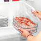 🥗 BUY 3 GET 1 FREE! 🧊 3‑Layer Fridge Crisper – Clear, reusable & stackable ✨