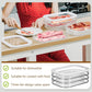 🥗 BUY 3 GET 1 FREE! 🧊 3‑Layer Fridge Crisper – Clear, reusable & stackable ✨