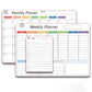📅 50% OFF NOW! 🧲 Magnetic Erasable Calendar Set – Reusable, Includes Markers & Perfect for Fridge, Office & Family Planning ✨