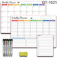 📅 50% OFF NOW! 🧲 Magnetic Erasable Calendar Set – Reusable, Includes Markers & Perfect for Fridge, Office & Family Planning ✨