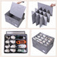 👟 Save 50%! 📦 Shoe Organizer – Adjustable dividers, clear cover & extra-large ✨