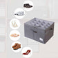 👟 Save 50%! 📦 Shoe Organizer – Adjustable dividers, clear cover & extra-large ✨