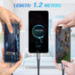 🔌 BUY 1 GET 1 FREE! ✨ Transparent Luminous 3-in-1 Fast Charging Cable - USB-C/Micro-USB/Lightning with LED Power Indicator & Nylon Braiding 📱💫