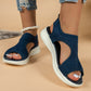 👡 50% OFF NOW! 🌬️ Breathable Mesh Platform Sandals for Women – Cushioned sole & non-slip grip – Lightweight, perfect for summer walks, beach or casual days – airy and stylish ☀️