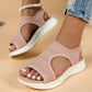 👡 50% OFF NOW! 🌬️ Breathable Mesh Platform Sandals for Women – Cushioned sole & non-slip grip – Lightweight, perfect for summer walks, beach or casual days – airy and stylish ☀️