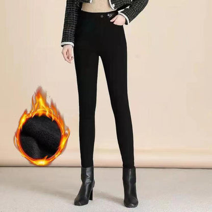👖 60% OFF NOW! 💕 Women's High Waist Warm Skinny Jeans - Stretchy & Slimming, Perfect for All-Day Comfort and Style ✨