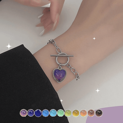 🔮 BUY 1 GET 1 FREE! 🎁 Colour‑Changing Mood Bracelet – Fun, stylish & reactive ✨
