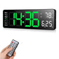 🕐 50% OFF NOW! 🌡️ 16" Large Digital Clock with Temperature & Date – Auto DST, night light & auto brightness – Perfect for home, office & seniors – Clear display always 🌙