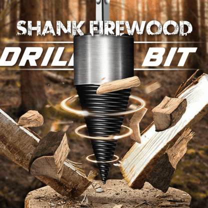 🪵 Save 50%! ⚡ Firewood Drill Bit Set – Fast & durable log splitting ✨