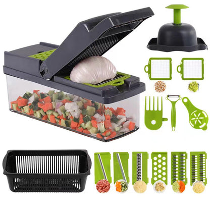 🥗 Save 50%! 🔪 Multi‑Function Vegetable Cutter – 16‑piece set & versatile ✨