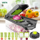🥗 Save 50%! 🔪 Multi‑Function Vegetable Cutter – 16‑piece set & versatile ✨
