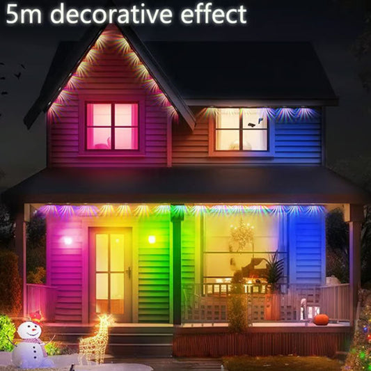 💡 60% OFF NOW! 🎄 Smart Waterproof LED Strip Light - 16M RGB Color Changing, App Control for Indoor/Outdoor Holiday Decor 🌟📦