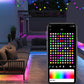 💡 60% OFF NOW! 🎄 Smart Waterproof LED Strip Light - 16M RGB Color Changing, App Control for Indoor/Outdoor Holiday Decor 🌟📦