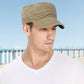 🧢 50% OFF NOW! ⏳ Fashionable Comfortable and Breathable Flat-Top Cap – Lightweight, adjustable & perfect for streetwear, daily wear or sunny days ☀️
