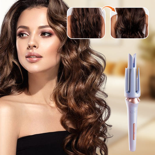 ✨ 50% OFF NOW! 🔥 Anti-Tangle Auto Curler – One-Button 3 Temperature Settings, Tangle-Free & Fast Heating 💇‍♀️