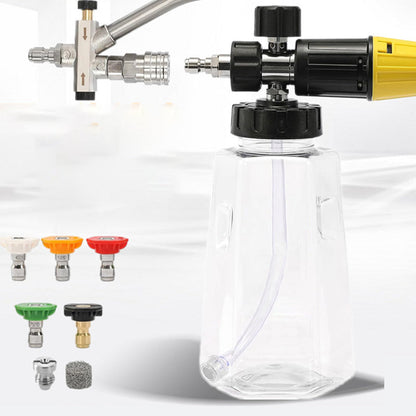 🚗 69% OFF NOW! 🔥 Dual-Head Foam Sprayer for Car Washing - Thick Foam & Adjustable Nozzle, Perfect for Efficient Vehicle Cleaning ✨