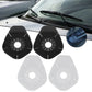 🚗 BUY 1 GET 1 FREE! 🔥 Wiper Arm Hole Silicone Protector Pads - Prevents Rust & Noise, Easy Installation for All Car Models, Durable & Weatherproof ⛈️🔧