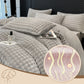🛏️ 50% OFF NOW! ✨ Winter Fluffy Plush Milk Velvet Comforter Set - Ultra-Soft Thermal Design with Modern Embroidery for Cozy Bedding 🏠❄️